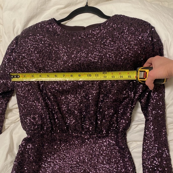 Express Long sleeve sequin dress - Picture 11 of 13